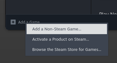 Adding a non steam game