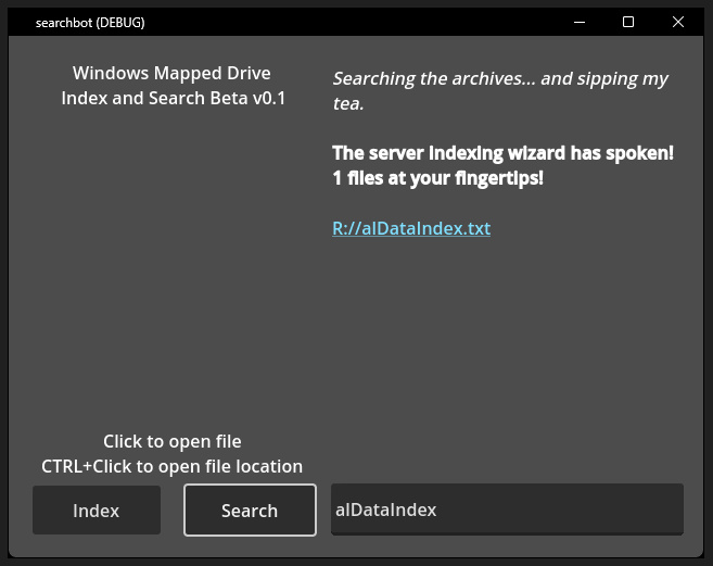 Current UI Layout on windows